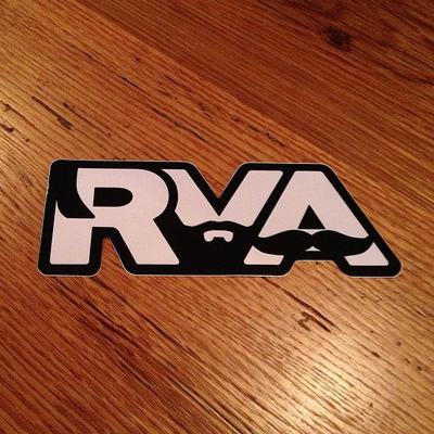 Fuzzy rva bumper stickers