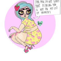 Not My Priority Unisex T-shirt - Thumbnail 1