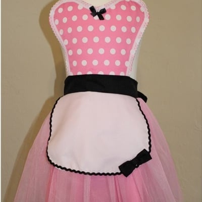 Minnie tutu apron