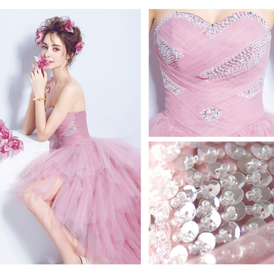 Prom dresses short,pink a-line sweetheart sleeveless short/mini tulle homecoming dresses/short prom dresses sky444