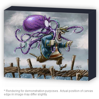 The Captain's Dance Partner - Stretched Canvas - Thumbnail 1