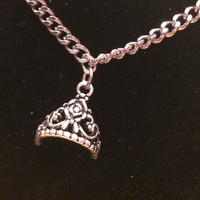 Silver Tiara Necklace - Thumbnail 1