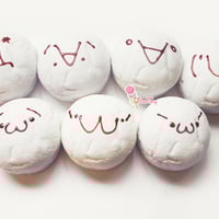 Jumbo Marshmallow Squishy Buns (kawaii Faces) - Thumbnail 2