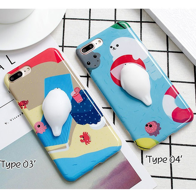 Mojji mojji jelly case iphone 7/plus/6s/6s/galaxy s8/pluss7/edge