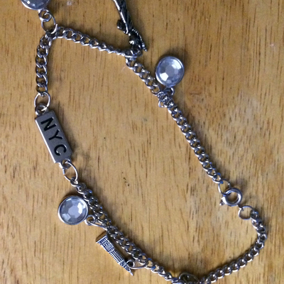 New york city charm bracelet