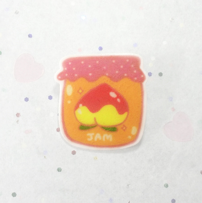 Peachy Jam ✿ pin