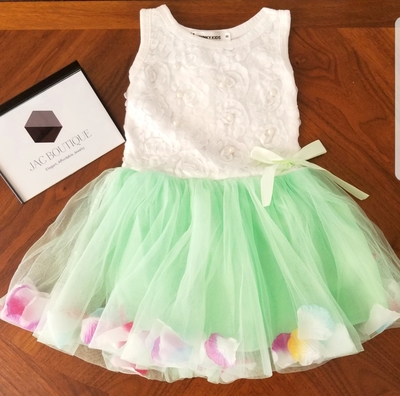 Dresses - Tutu Dress with Flowers
