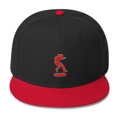 Sb snapback - black & red