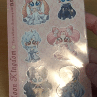 Moon Kingdom Holographic Sticker Sheet - Thumbnail 1