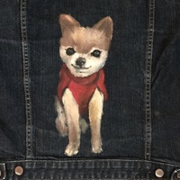 Custom hand painted denim jackets  - Thumbnail 2