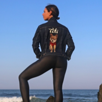 Custom hand painted denim jackets  - Thumbnail 3