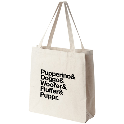 Doggo slang tote bag