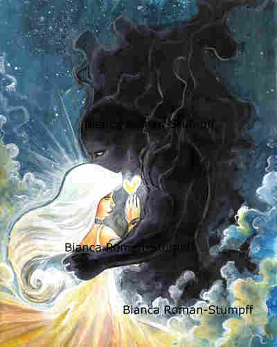 Cherish Light and Dark Print