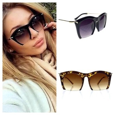 Semi rimless Sunglasses-TDE