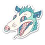 Punk Possum Sticker-1