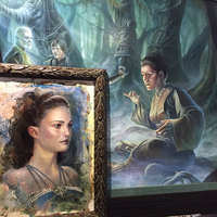 Padmé Amidala Portrait (framed) - Thumbnail 1