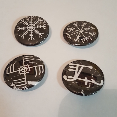 Viking Rune Button Pack
