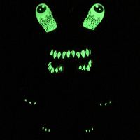 KARLA (pink) 2 sided 3D Rubber Key Chain (Glows in the Dark) - Thumbnail 3