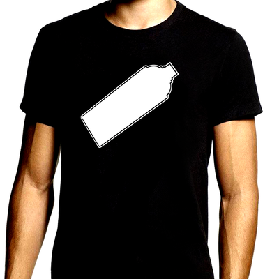 Tag your own - blank spray can t shirt