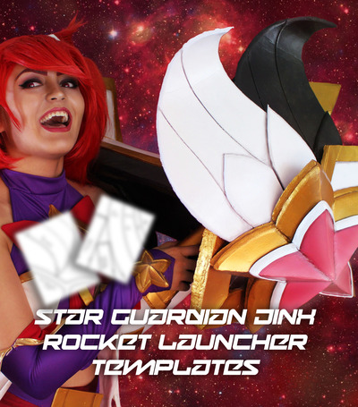 Star Guardian Jinx Rocket Launcher Template