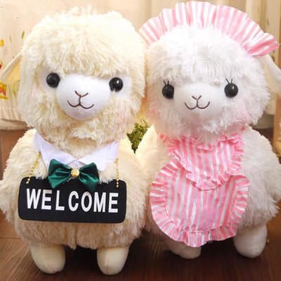 Alpaca animal plush doll gift - Thumbnail 5