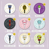 Kpop Lightsticks Button - Thumbnail 1