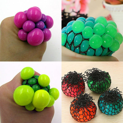 Sensory Squishy Mesh Stress Ball Squeeze Toy Fidget ADHD Stress Relief Homemade In USA