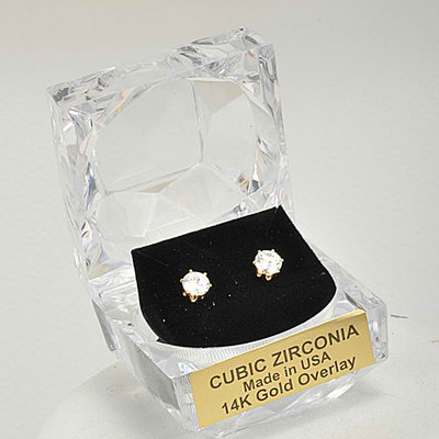 14k gold round 5.5mm 