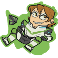 Green Paladins (Voltron) Charm - Thumbnail 2
