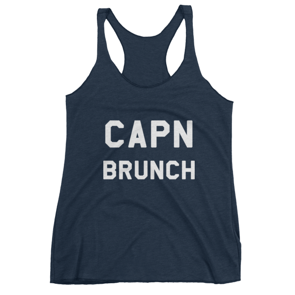 cap'n brunch womens tank