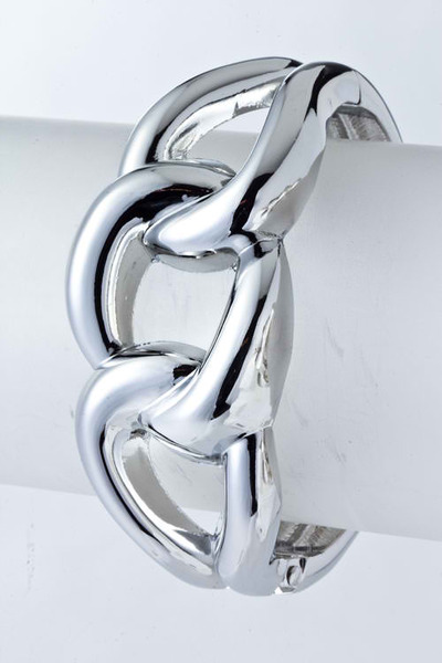 Metal Chain Link Cuff