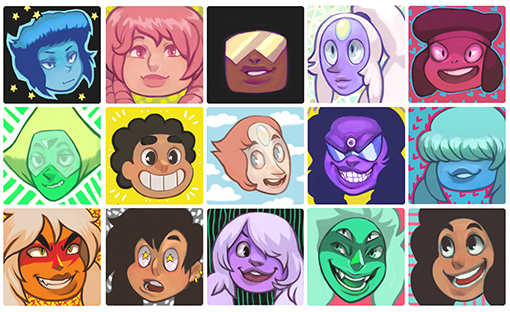 polarprints steven univers sticker sheet online store powered by storenvy