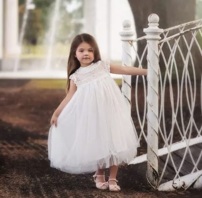 White Madison Lace Dress