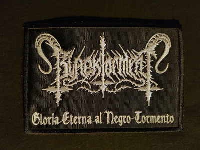 Black Torment Embroidery Patch 