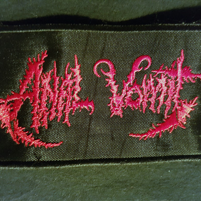 Anal vomit embroidery patch