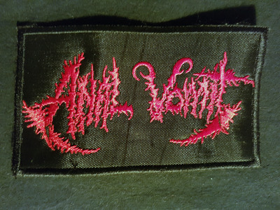 Anal Vomit Embroidery Patch