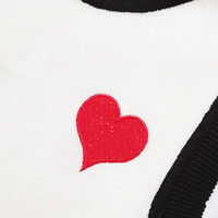 Heart Knitted Tank Top - Thumbnail 3