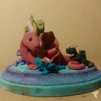 Parent And Child Dragon Commission - Thumbnail 1