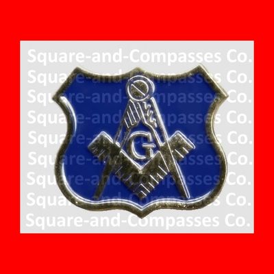 Masonic policemans'lapel pin/tie tack, free mason police sheriff masons, freemason