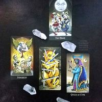 The Secret Moon - Discover your shadow self and the deceptions you hide behind. Intuitive psychic tarot oracle card divination reading - Thumbnail 2