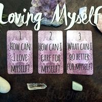 Loving Myself. Self-care, self-love, & self-improvement. Intuitive psychic tarot oracle card divination simple relationship reading - Thumbnail 2