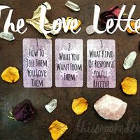 The Love Letter - How to Express Your Feelings To Your Love Intuitive psychic tarot oracle card divination simple relationship reading - Thumbnail 2