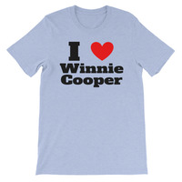 I Love Winnie Cooper Unisex short sleeve t-shirt - Thumbnail 2