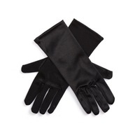 Audrey Hepburn-the Premium Breakfast at Tiffany’s Long Black Satin Gloves (Girls/Adults/Kids) - Thumbnail 3
