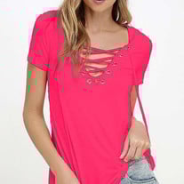 Cross My Heart Top - Thumbnail 4