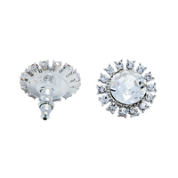 Breakfast at Tiffany’s Holly Faux Diamond Earrings - Thumbnail 1