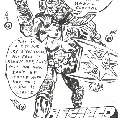 Bottomless pit comic page 11 "case closed"