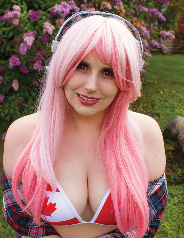 8x10.5 Super Sonico Canada Day 2