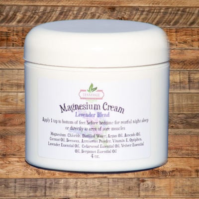 Magnesium cream - lavender blend- sleep better and sore muscles  