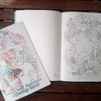 Illustration Coloring Book "Hana" - Thumbnail 1